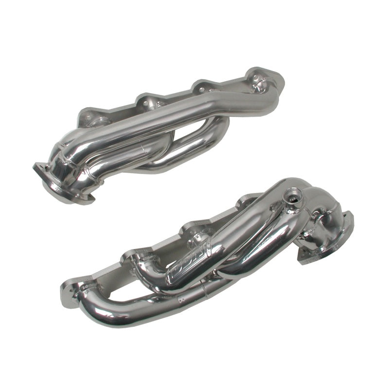 BBK 99-03 Ford F Series Truck 5.4 Shorty Tuned Length Exhaust Headers - 1-5/8 Silver Ceramic - 35180