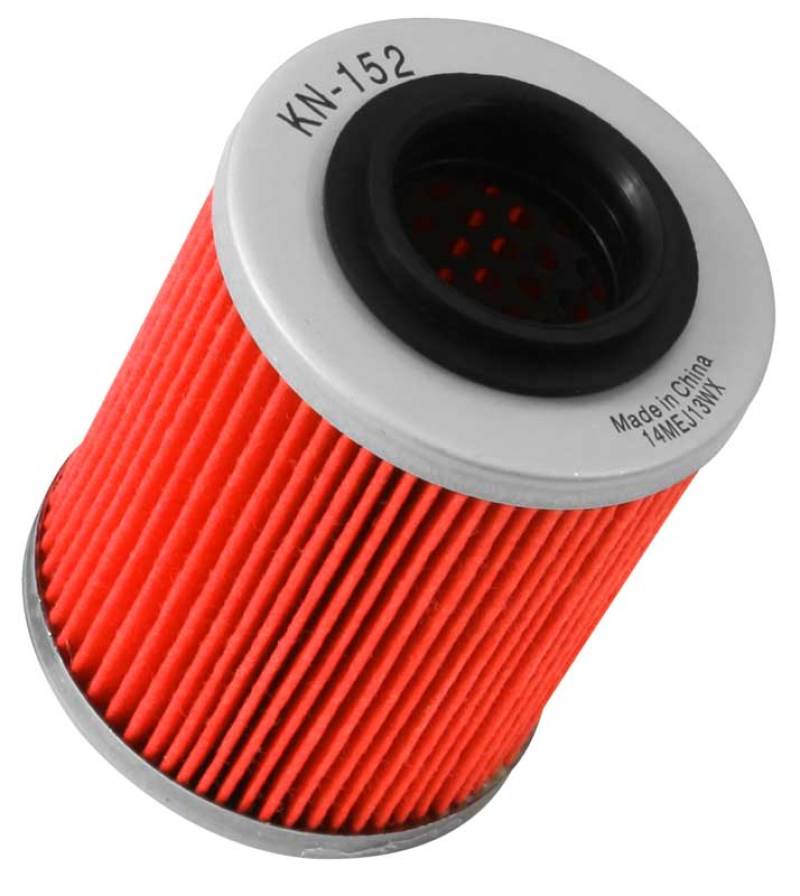 K&amp;N Aprilia / Bombardier / Can-Am / Ski Doo 2.219in OD x 2.969in H Oil Filter - KN-152
