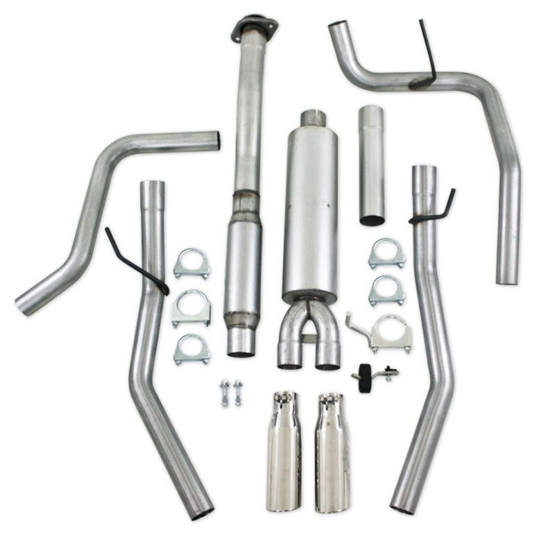 MBRP 11 Ford F-150 5.0L V8 Aluminized Cat Back Dual Split Rear Exit - S5234AL