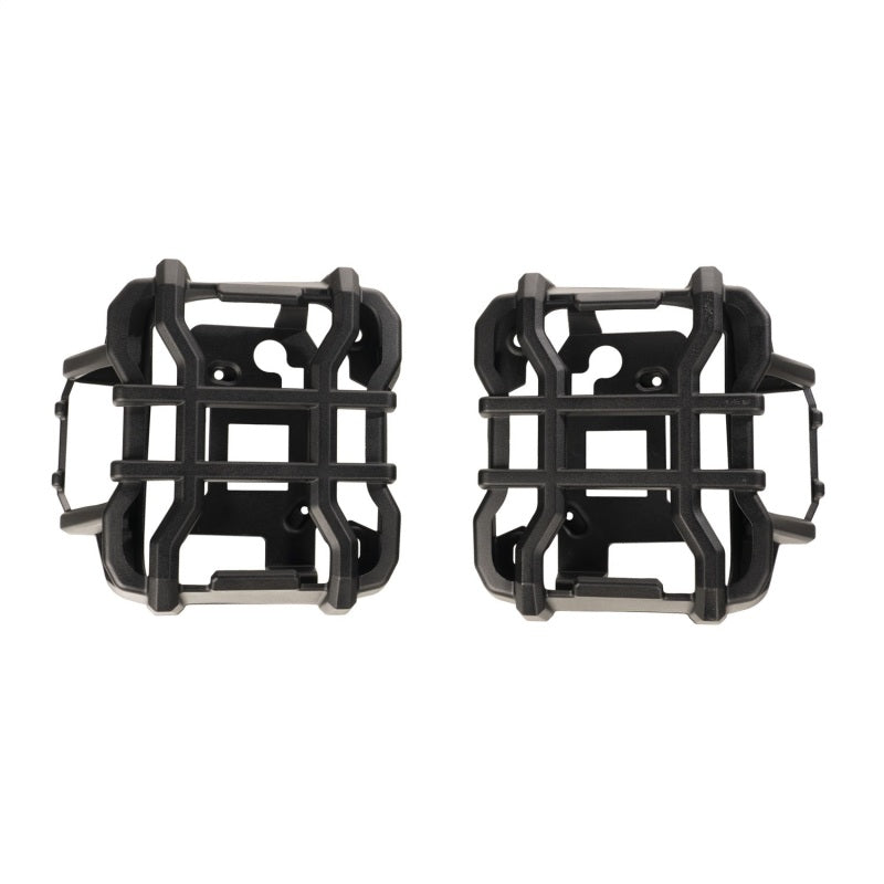 Rugged Ridge 18-20 Jeep Wrangler JL Textured Black Elite Tail Light Guards - 11226.12 for 2018-2026 Jeep Wrangler - front vie