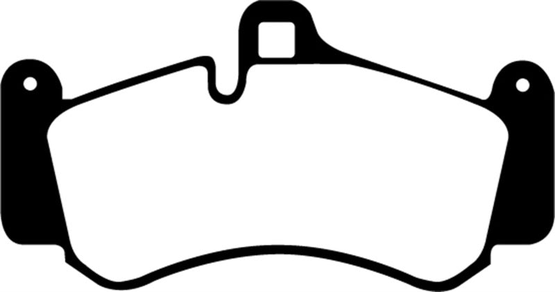 EBC 01-03 Porsche 911 (996) (Cast Iron Rotor only) 3.6 Twin Turbo GT2 Yellowstuff Front Brake Pads - DP41516R