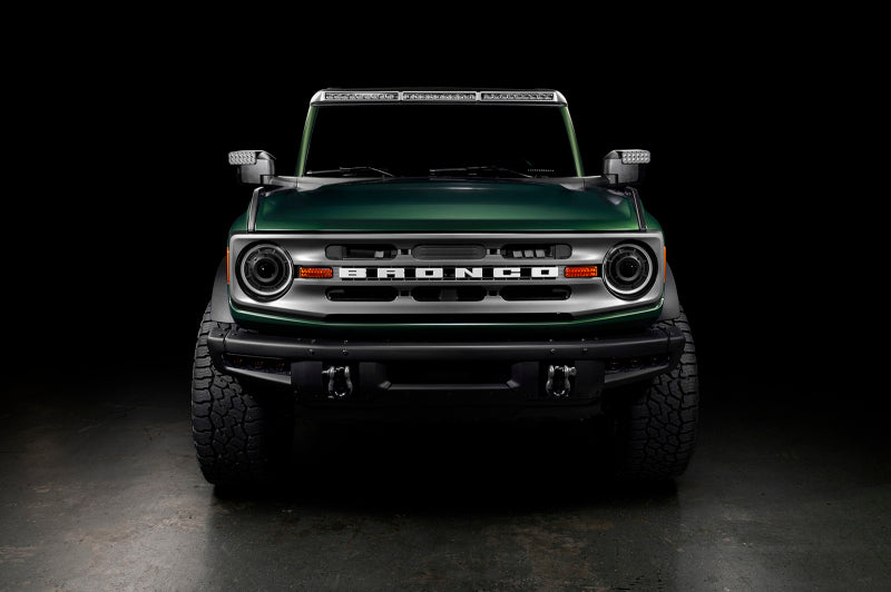 Oracle 2021+ Ford Bronco Oculus  Bi-LED Projector Headlights - Amber/White Switchback - 5886-023