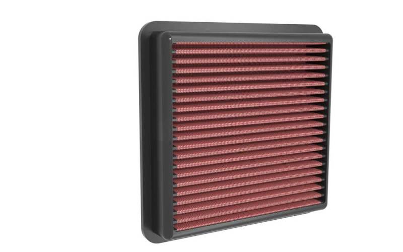 K&N 21-22 Hyundai Elantra 2500 1.6L/2.0L L4 Replacement Air Filter - 33-5118 for 2021-2026 Hyundai Elantra - angle view