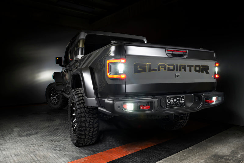 Oracle 2020+ Jeep Gladiator JT Flush Mount LED Tail Lights -  Tinted Lens - 5882-504-T