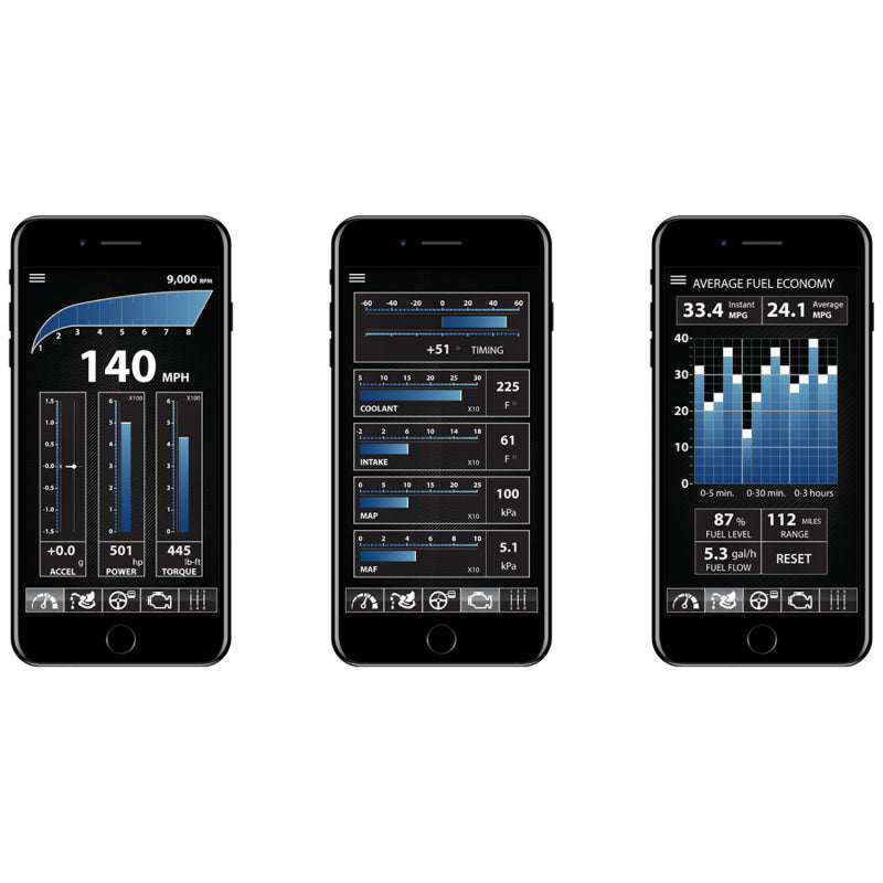 Autometer OBD-II Wireless Data Module Bluetooth DashLink for Apple IOS &amp; Andriod Devices - 6036