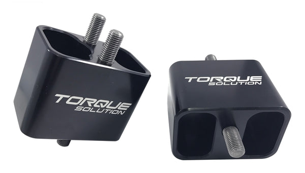 Torque Solution Solid Billet Engine Mounts: 02-14 Subaru WRX / 04-17 STI - TS-SU-200SB for 2002-2014 Subaru Impreza