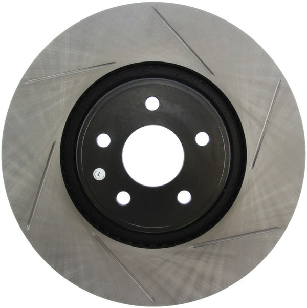 StopTech 15+ Ford Focus ST Front Left Slotted Performance Rotor - 13.1" - 126.65146SL for 2013-2018 Ford Focus ST - front vie