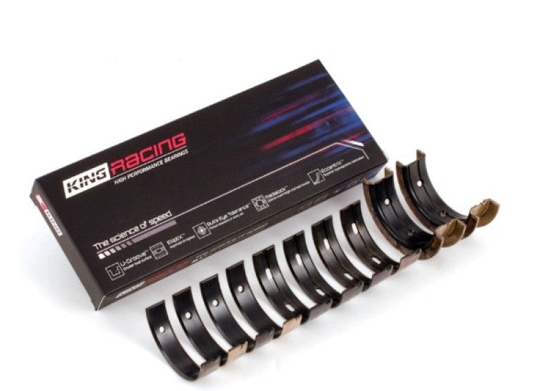 King Mitsubishi 4G63/4G64 7 Bolt 2nd Gen DSM and EVO I-IV (Size 0.25mm) Performance Main Bearing Set - MB5209XP0.25