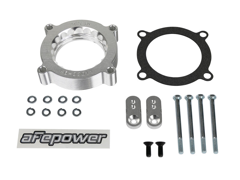 aFe Silver Bullet Throttle Body Spacers TBS Ford F-150 Raptor 10-12 V8-6.2L - 46-33011