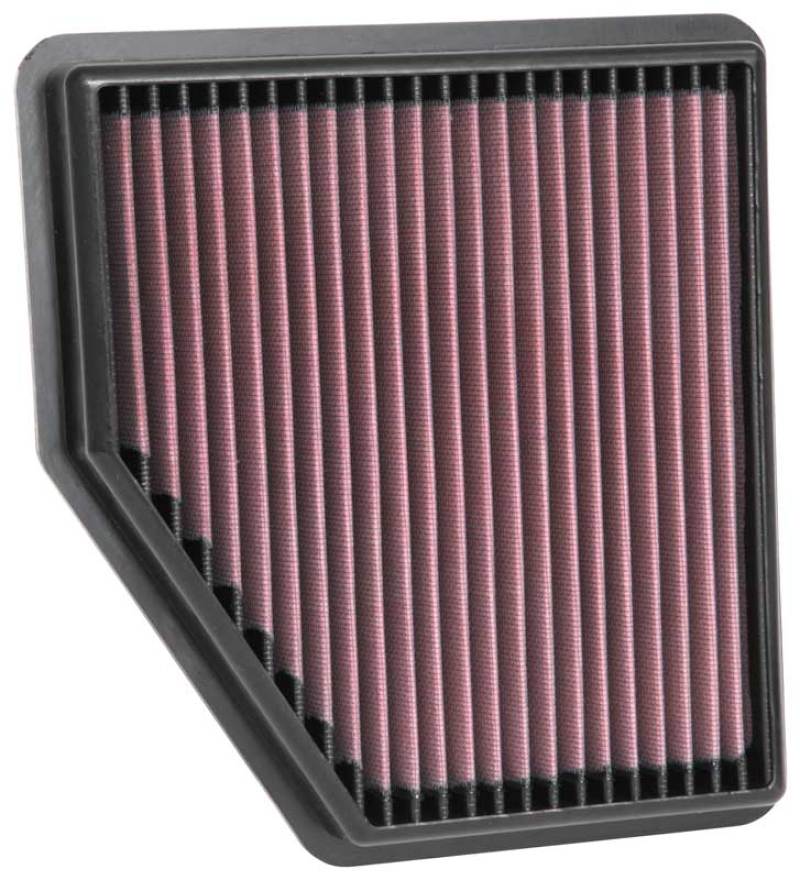 K&N 2019 Nissan Altima 2.5L F/I Drop In Replacement Air Filter - 33-5095 for 2019-2025 Nissan Altima - front view