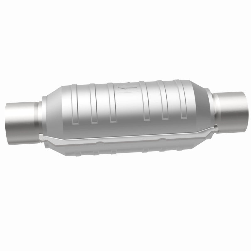 MagnaFlow Conv Univ 2.5in Inlet/Outlet Center/Center Round 11in Body L x 5.125in W x 15in Overall L - 51356