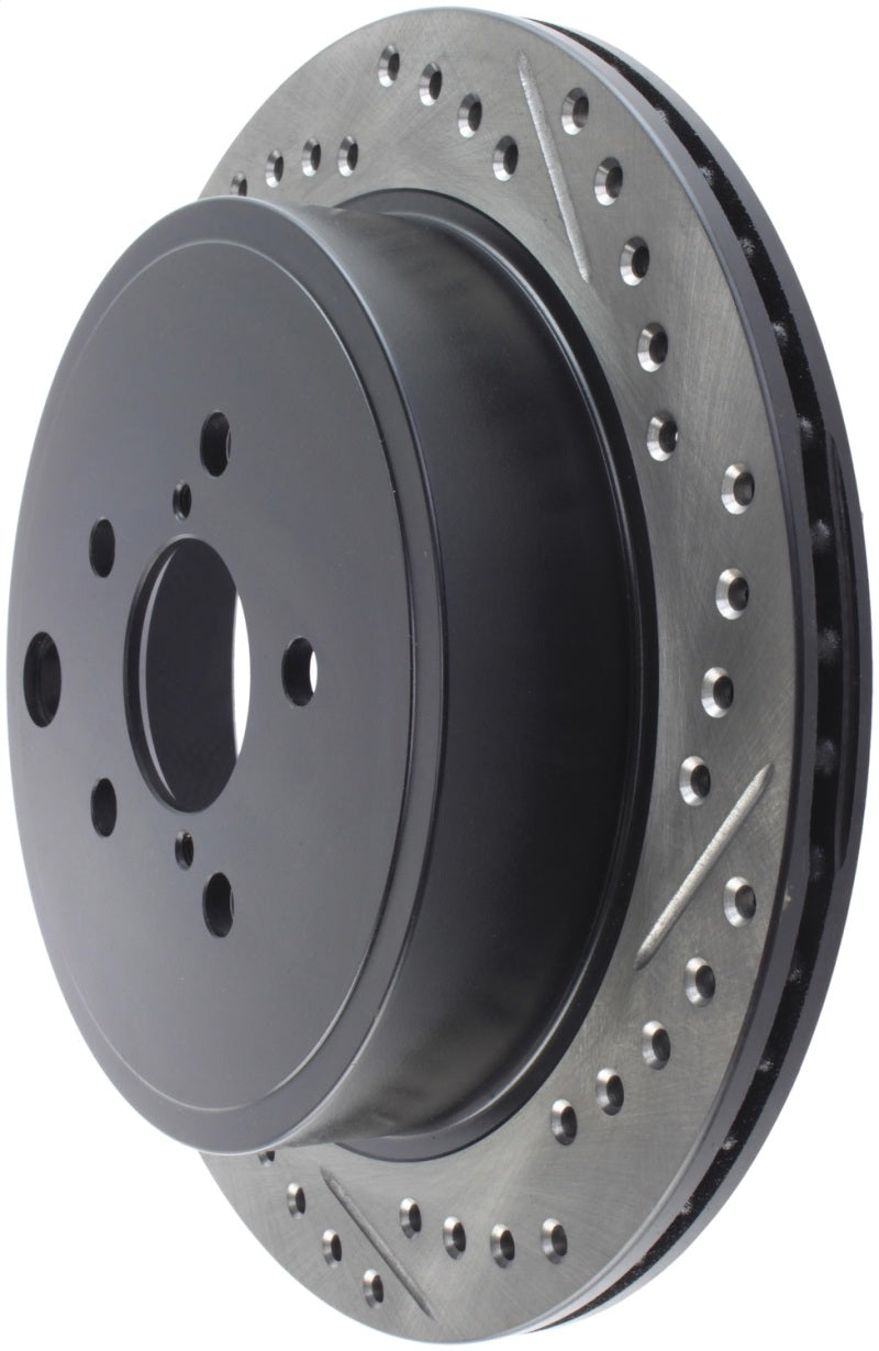 StopTech Slotted &amp; Drilled Sport Brake Rotor - 127.47031L