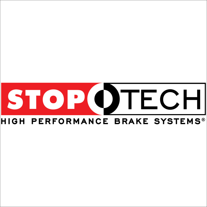 StopTech 16+ Ford Focus RS Slotted Sport Brake Rotor - Rear Right