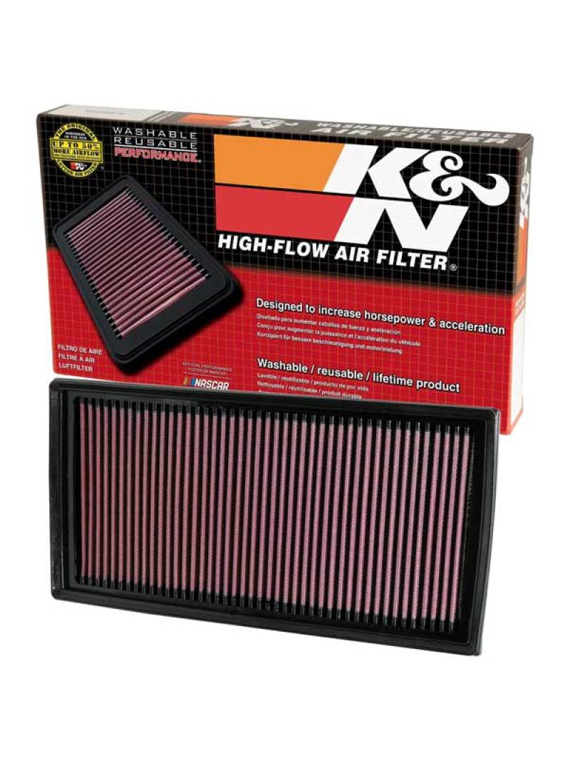 K&N 08 Mercedes Benz CLK63 AMG 6.3L Drop In Air Filter - 33-2405