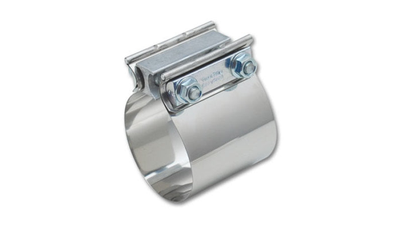 Vibrant Easy Seal SS Exhaust Sleeve Butt Joint Clamp for 2.25in O.D. Tubing - 1170