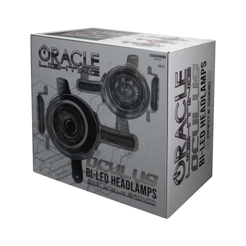 Oracle 2021+ Ford Bronco Oculus BI-LED Projector Headlights - 5886-005