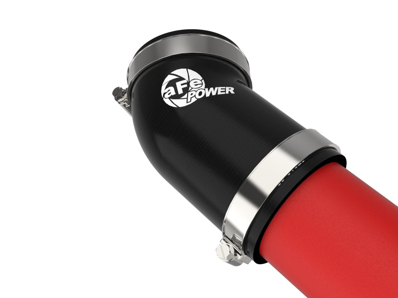 aFe 20-23 Ford Explorer ST V6 3.0L (tt) BladeRunner Aluminum Hot and Cold Charge Pipe Kit - Red - 46-20654-R