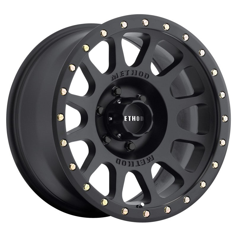 Method MR305 NV 18x9 0mm Offset 6x5.5 108mm CB Matte Black Wheel - MR30589060500
