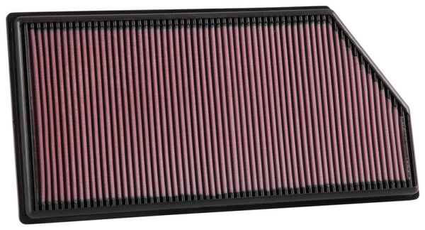 K&N 16-18 Mercedes Benz E200d L4-2.0L Diesel Drop In Air Filter - 33-3068 for 2019-2026 Mercedes Benz E Class - front view