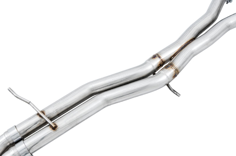 AWE Tuning Audi B9 S5 Sportback Track Edition Exhaust - Non-Resonated (Black 102mm Tips)