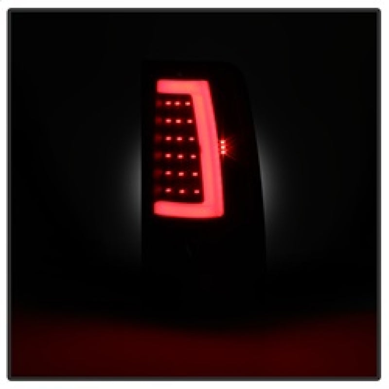 xTune Chevy Silverado 1500/2500/3500 99-02 Version 3 Tail Lights Black Smoke ALT-ON-CS99V3-LBLED-BSM - 9038778
