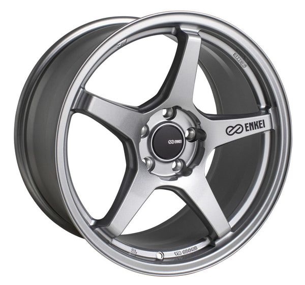 Enkei TS-5 18x9.5 5x114.3 38mm Offset 72.6mm Bore Storm Grey - 521-895-6538GR by Enkei
