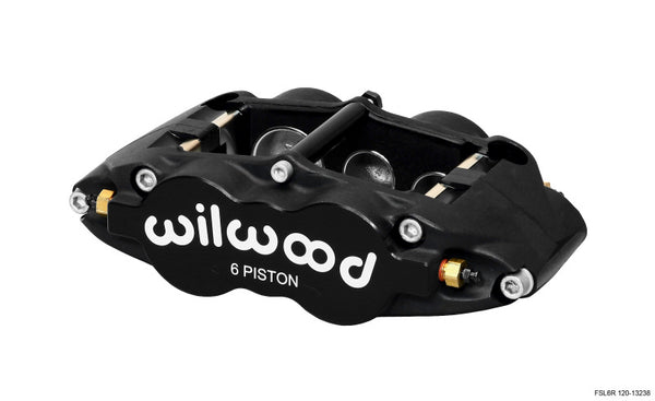 Wilwood Caliper-Forged Superlite 6R-L/H 1.62/1.12/1.12in Pistons 0.81in Disc - 120-13238 by Wilwood