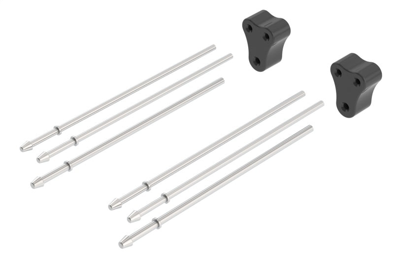 Borla Hanger &amp; Isolator Kit - 6 Hanger Rods &amp; 2 Rubber Isolators - 60582