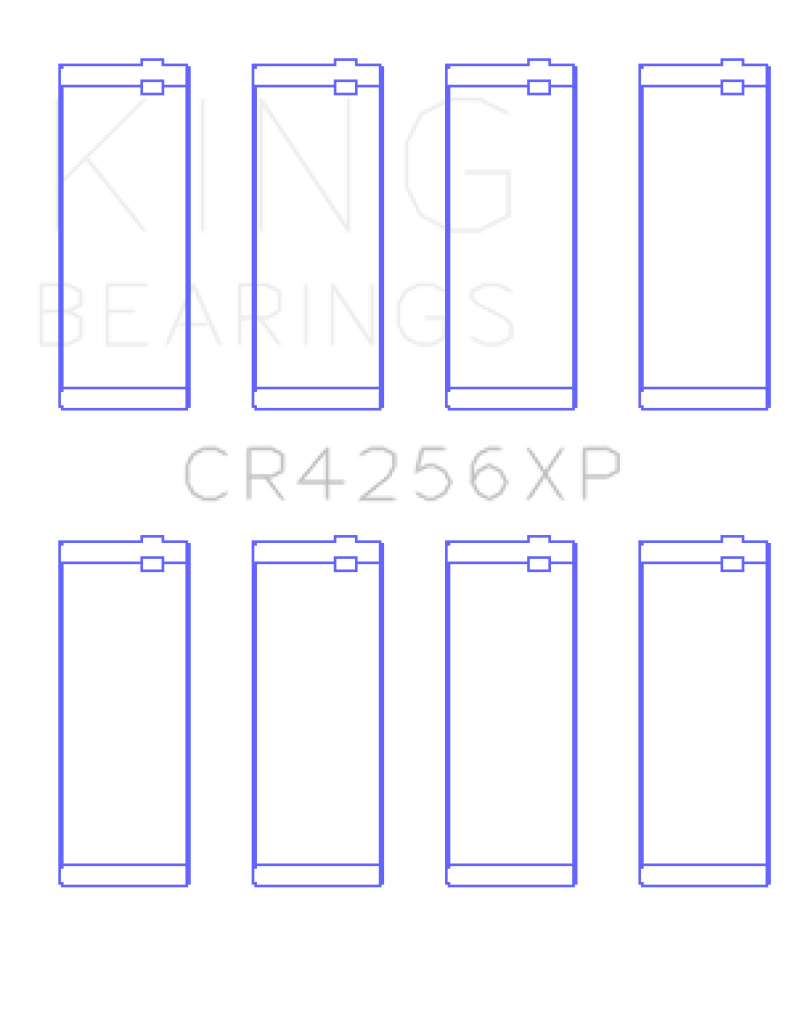 King 03-05 Dodge Neon SRT4 2.4L (Size STD) Performance Rod Bearing Set - CR4256XP
