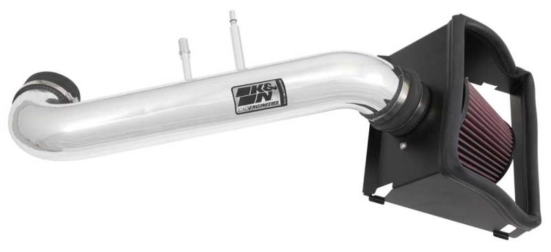 K&amp;N 15 Ford F150 5.0L V8 F/I High Flow Performance Intake Kit - 77-2591KP