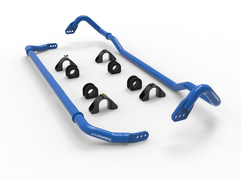 aFe 2020 Chevrolet Corvette C8 Control 3-Way Adjustable Front / Rear Sway Bar Set - 440-401008-L