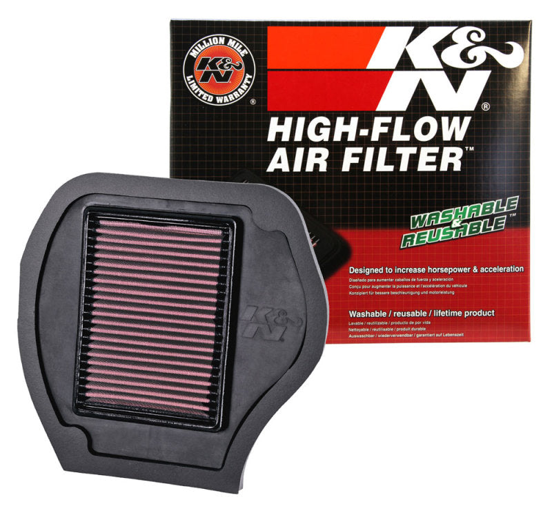 K&N 07-09 Yamaha YFM700F Grizzly FI Auto 4x4 Replacement Air Filter - YA-7007