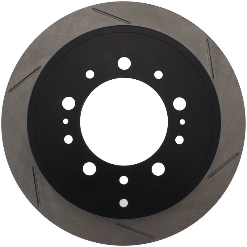 StopTech Power Slot 08-09 Lexus LX450/470/570 / 07-09 Toyota Tundra Slotted Left Rear Rotor - 126.44157SL