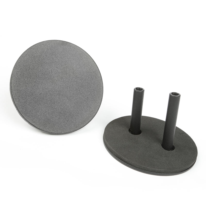 Rugged Ridge 07-18 Jeep Wrangler JK Textured Black Mirror Filler Plates - 11025.06