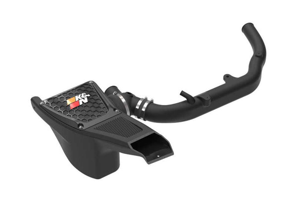 K&N 21-23 Ford Bronco 2.7L V6 F/I Dryflow Performance Air Intake System - 30-2619 for 2021-2026 Ford Bronco - front view