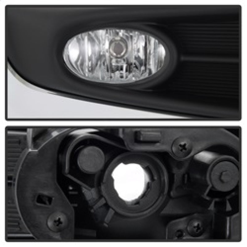 Spyder 17-18 Honda CRV OEM Chrome Trim Fog Lights w/Switch &amp; Cover - Clear (FL-HCRV2017-C)
