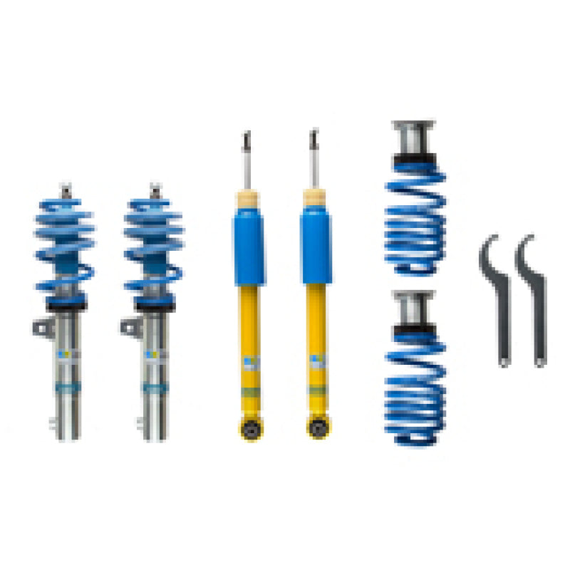 Bilstein B14 (PSS) Front &amp; Rear Performance Sus System 2015 VW Golf w/ 50mm Outside Dia Strut - 47-229945