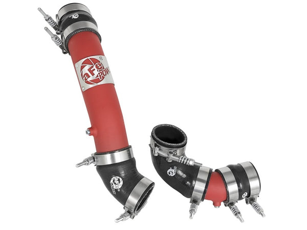aFe Bladerunner Intercooler Tube Hot/Cold - Red 2017 Honda Civic Type R L4-2.0L (t) - 46-20324-R