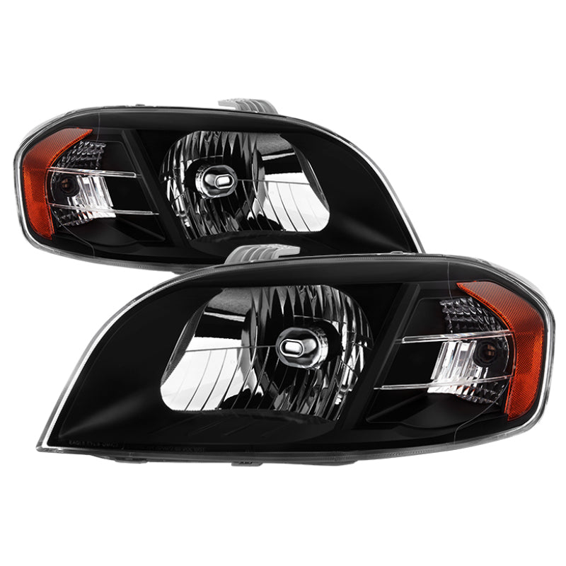 xTune Chevy Aveo 07-11 Notchback Model Only OEM Style Headlights - Black HD-JH-CAVEO07-AM-BK - 9035081