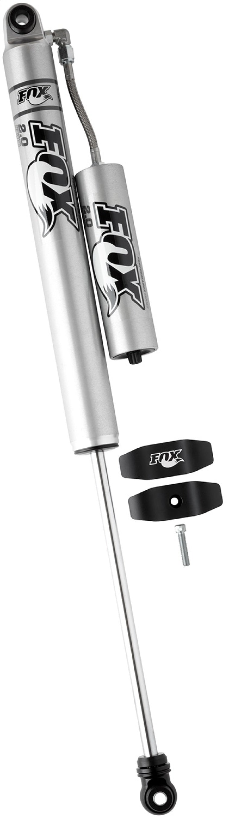 Fox 05+ Ford SD 2.0 Performance Series 13.6in. Smooth Body Remote Res. Rear Shock / 1.5-3.5in. Lift - 985-24-105