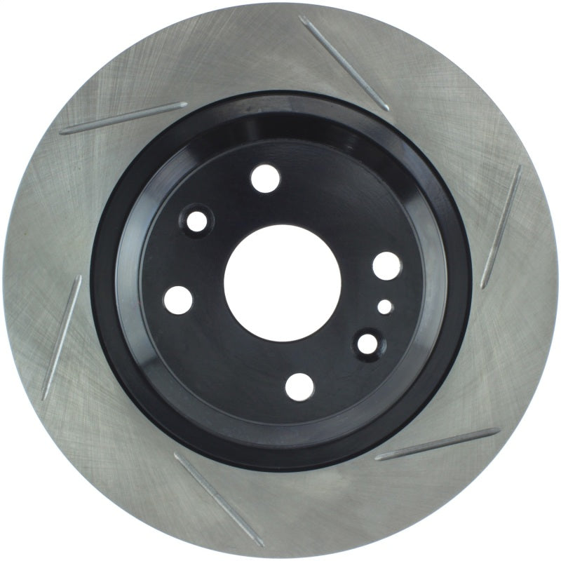StopTech Power Slot 01-05 Mazda Miata Sport Suspension/Turbo SportStop Slotted Rear Left Rotor - 126.45062SL