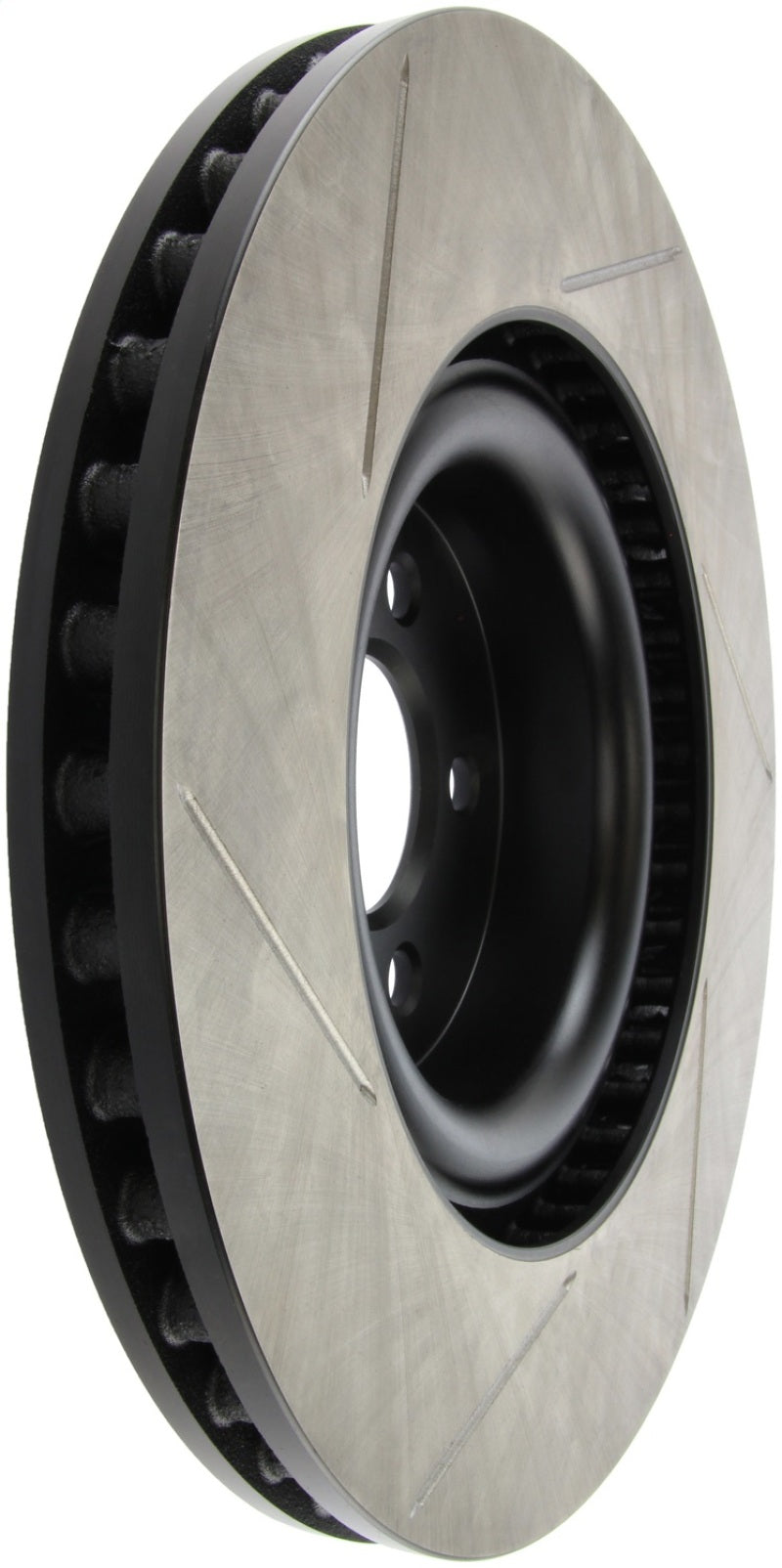 StopTech 2015 Ford Mustang GT w/ Brembo Brakes Left Front Slotted Brake Rotor - 126.61116SL