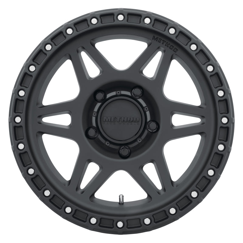 Method MR312 17x8.5 0mm Offset 5x150 110.5mm CB Matte Black Wheel - MR31278558500