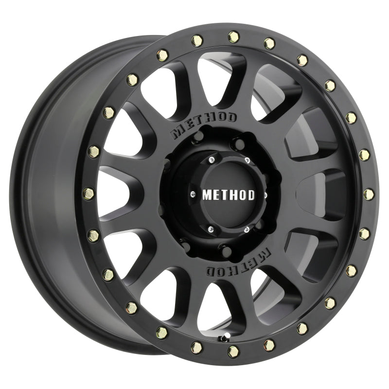Method MR305 NV HD 17x8.5 0mm Offset 8x170 130.81mm CB Matte Black Wheel - MR30578587500H