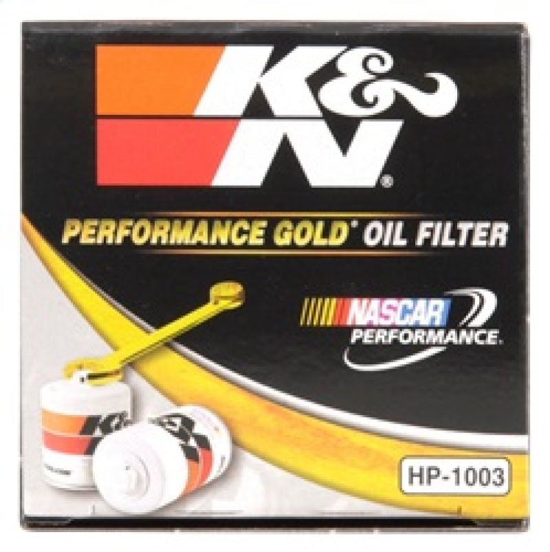 K&amp;N 03-09 Scion tC / 00-05 Celica GT/GT-S Performance Gold Oil Filter