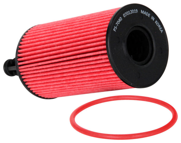 K&N 2020 Mercedes-Benz C43 AMG Oil Filter - HP-7040 for 2012-2023 Mercedes Benz C Class - front view