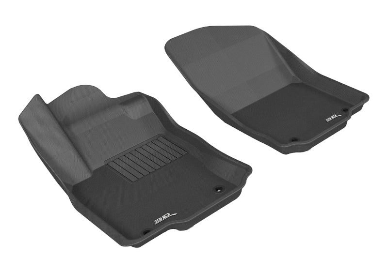 3D MAXpider 2012-2018 Mercedes-Benz GLE-Class/GLS-Class/ML-Class Kagu 1st Row Floormat - Black - L1MB02911509