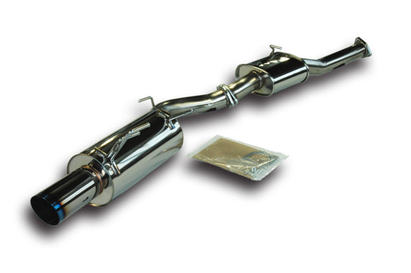 HKS 00-09 S2000 Hi Power Racing Version Exhaust w/ Titanium Tip - 32701-BH001 for 2004-2009 Honda S2000 - front view