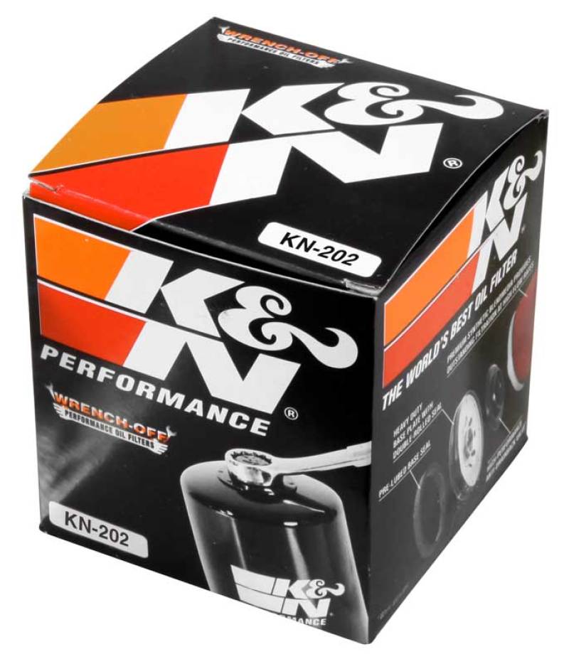 K&N Honda / Kawasaki 3.25in OD x 3.719in H Oil Filter - KN-202