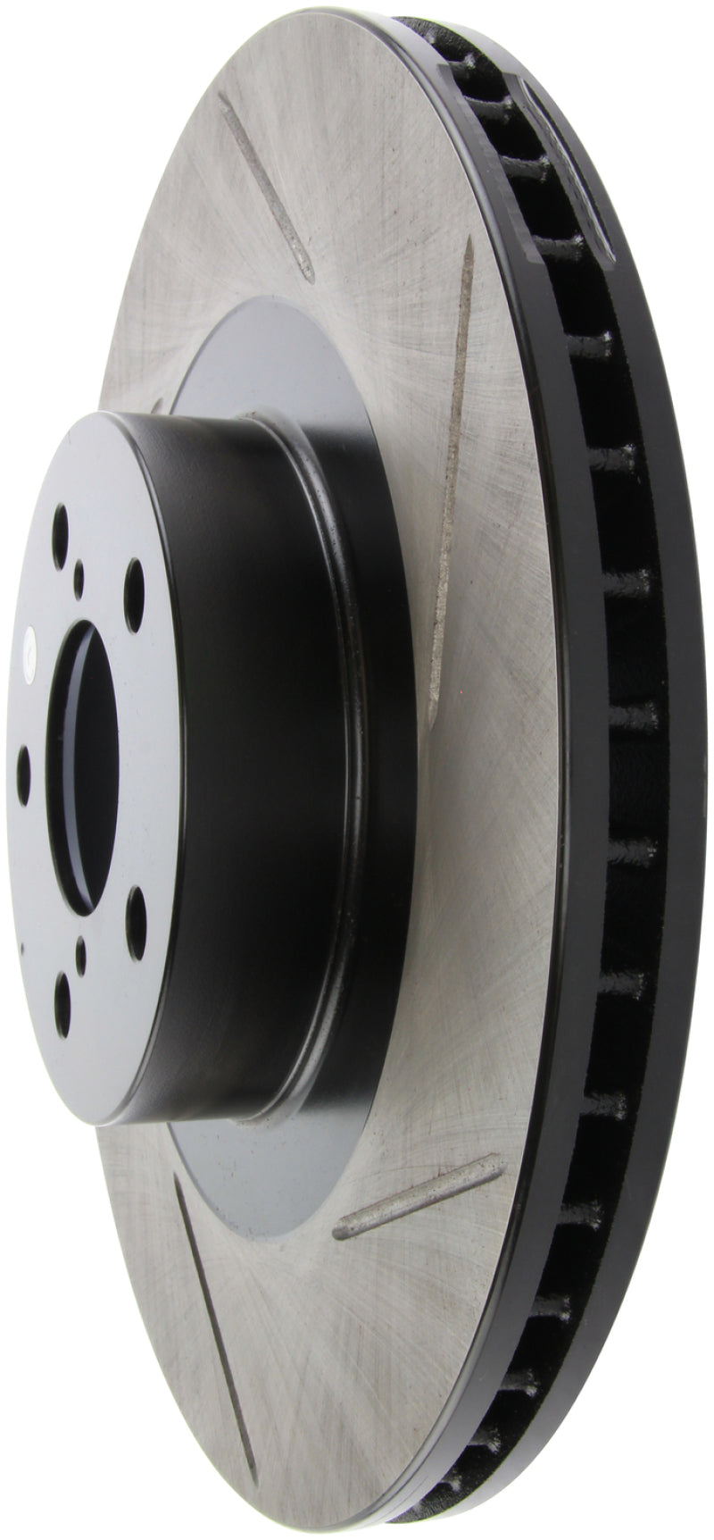 StopTech Power Slot 02-10 WRX Front Left Sportstop Slotted Rotor - 126.47018SL